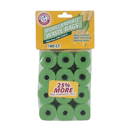 Arm & Hammer Arm & Hammer 71092 Corn Starch Waste Bag Refills; 180 Count 71092